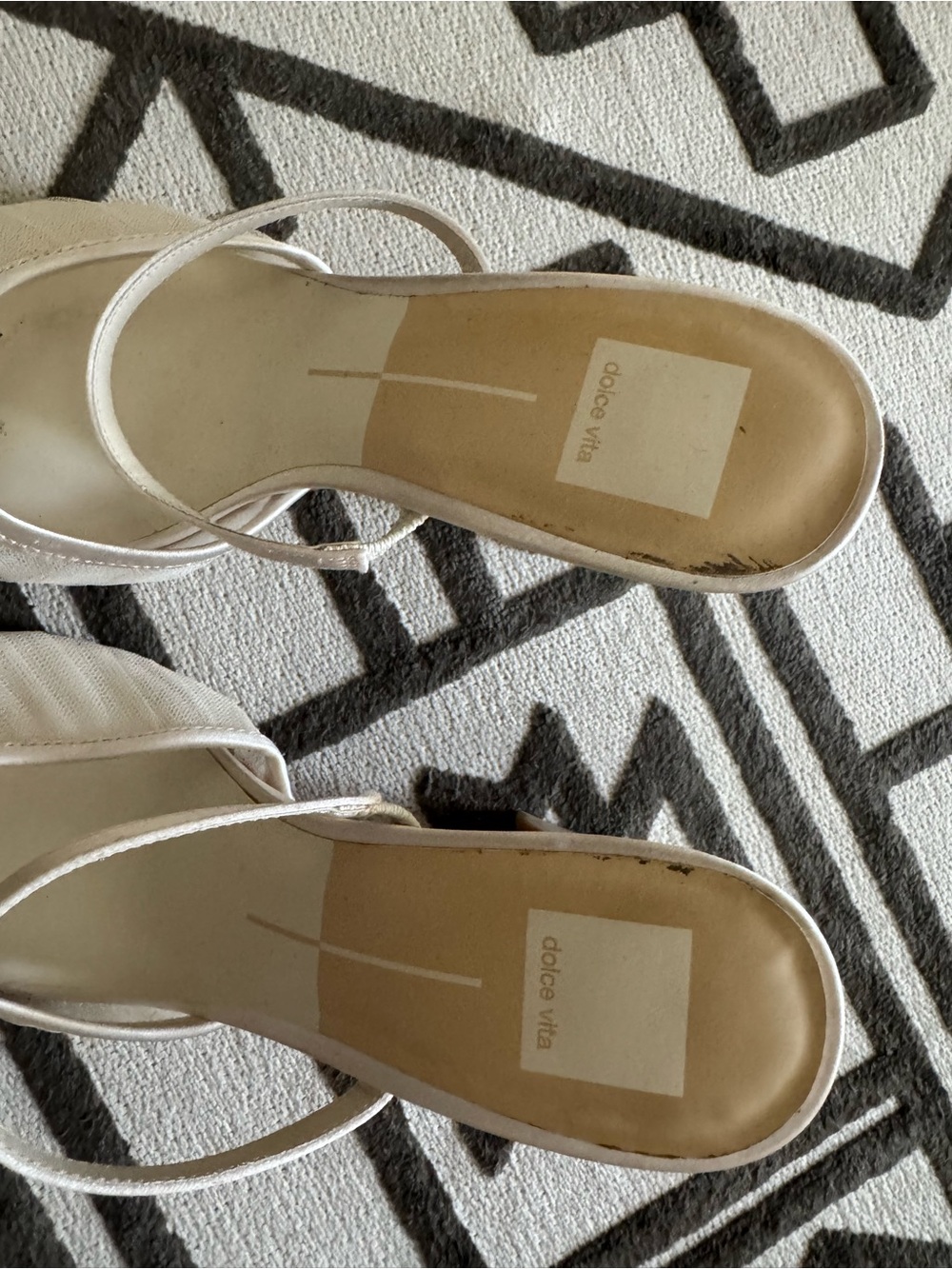 White Noreen Pointed Toe Mule Dolce Vita - Picture 4 of 6